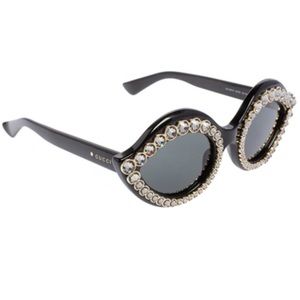 GUCCI Black LIPS Crystal Sunglasses 
GG-0045S-001
